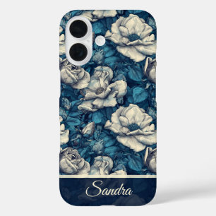 Coques iPhone 16 Cadeaux de fête des mères Unique Moms Gardenias No