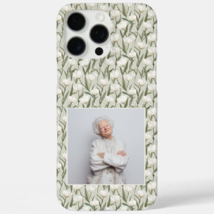 Coques iPhone 16 Pro Max Cadeaux de jour des mamans élégantes Tulipe Floral