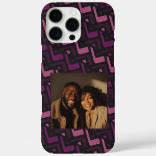 Coques iPhone 16 Pro Max Cadeaux de la fête des papas artistiques Chevron P