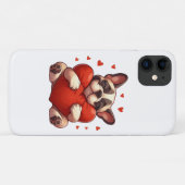Coques Case-Mate iPhone Cadeaux de la Saint-Valentin Pitbull (Dos (Horizontal))