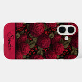 Coques Case-Mate iPhone Cadeaux de mariage audacieux Hydrangeas sur mesure (Verso (horizontal))
