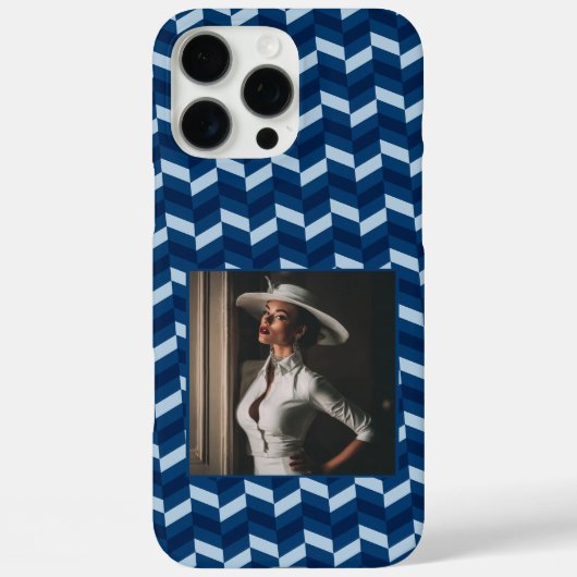 Coques Case-Mate iPhone Cadeaux de Noël mignons pour femmes Motif Chevron (Verso)
