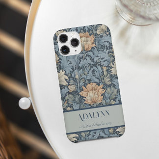 Coque Pour iPhone 14 Cadeaux de retraite Graceful Retro Flowers pour ma