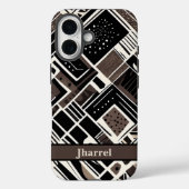Coques Case-Mate iPhone Cadeaux de retraite tribaux pour papa afro-américa (Verso)