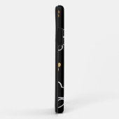 Coques Case-Mate iPhone Cadeaux d'empreintes de pattes de chiot de chien (Dos/Droite)