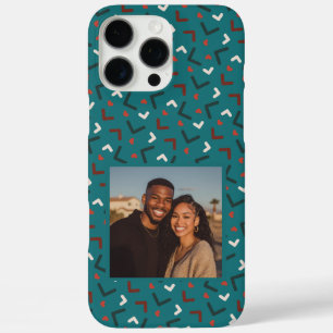 Coques iPhone 16 Pro Max Cadeaux mignons pour collègues motif Memphis