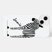 Coques Case-Mate iPhone Cadeaux Zebra Lovers (Verso (horizontal))