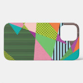 Coques Case-Mate iPhone Cadre créatif Memphis Design moderne (Verso (horizontal))