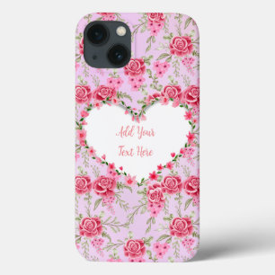 Case-Mate iPhone Case Cadre de cœur floral élégant : pour chaque occasio