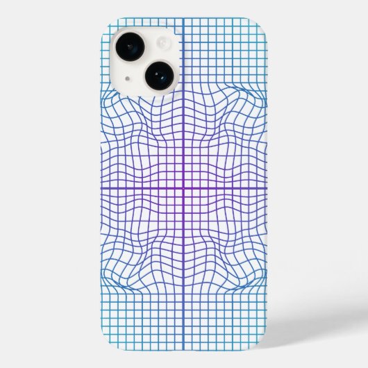 Coques Case-Mate iPhone Cadre déformé.01.w Blancs BG (Verso)