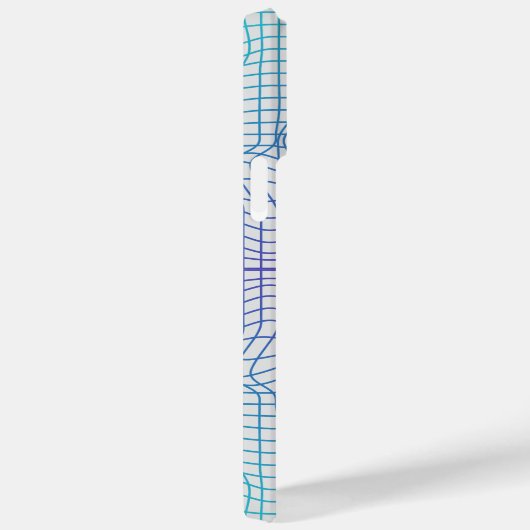 Coques Case-Mate iPhone Cadre déformé.01.w en blanc BG (Verso / Droite)