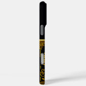 Coques Case-Mate iPhone Cadre feutré pour Bouddha d'or (Verso / Droite)