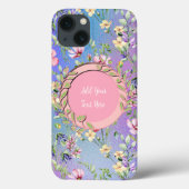 Coques Case-Mate iPhone Cadre floral élégant : pour chaque occasion (Verso)