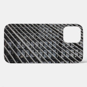 Coques Case-Mate iPhone Cadre métallique gris (Verso (horizontal))