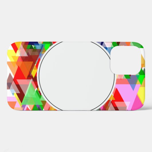 Coques Case-Mate iPhone Cadre photo arrière - plan transparent (Verso (horizontal))