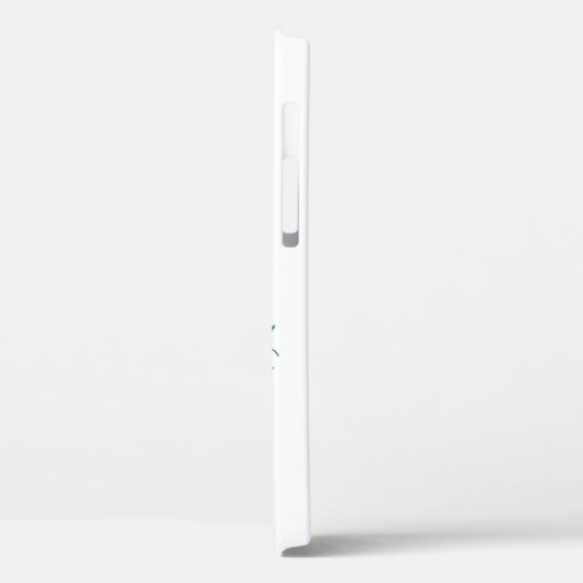 Coques Case-Mate iPhone Cadre rond fleuri avec fleurs roses (Verso / Gauche)