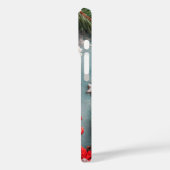 Coques Case-Mate iPhone Cadre rouge photo de Noël personnalisable (Verso / Gauche)