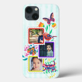 Coques Case-Mate iPhone Cadres photo jouant, oiseau mignon, chat, coccinel (Verso)