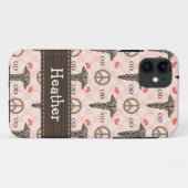 Coques Case-Mate iPhone Caducée de l'optométriste OD (Dos (Horizontal))
