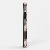 Coques Case-Mate iPhone Caducée rose d'infirmière de RN (Dos/Droite)