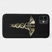 Coques Case-Mate iPhone Caduceus - Cadeaux Pour L'Infirmière (Dos (Horizontal))