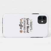 Coques Case-Mate iPhone Café Bonne Humeur (Dos (Horizontal))