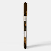 Coques Case-Mate iPhone Café Brown Flux Kaleidoscope Art Imprimer (Verso / Droite)