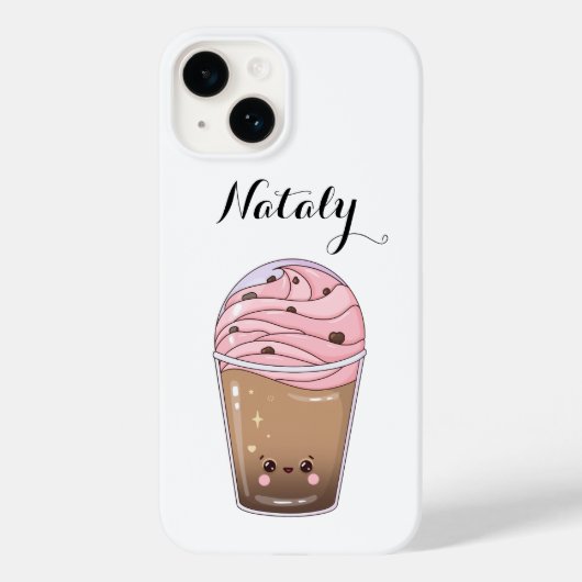 Coques Case-Mate iPhone Café Cute Kawaii (Verso)