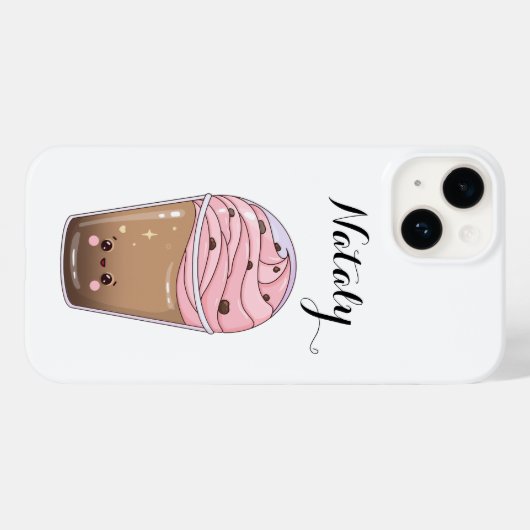Coques Case-Mate iPhone Café Cute Kawaii (Verso (horizontal))