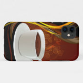 Coques Case-Mate iPhone Café d'art de café (Dos (Horizontal))