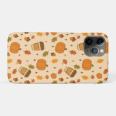 Coques Case-Mate iPhone Café d'automne (Dos (Horizontal))