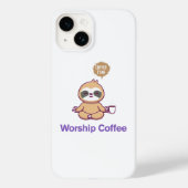 Coques Case-Mate iPhone Café de culte - Couverture Iphone 14 (Verso)