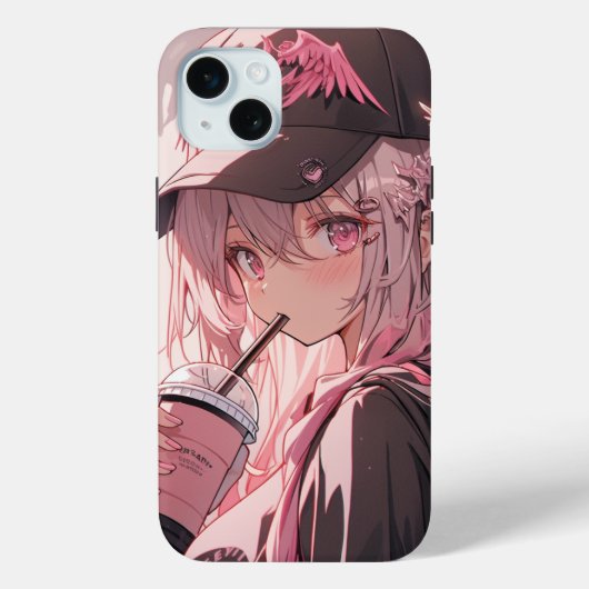 Coques Case-Mate iPhone Café du matin, anime (Verso)