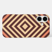 Coques Case-Mate iPhone Café et crème (Verso (horizontal))