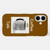 Coques Case-Mate iPhone Café Et Parler Brown (Verso (horizontal))