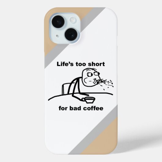 Coques Case-Mate iPhone Café incorrect (Verso)
