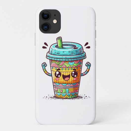 Coques Case-Mate iPhone Café Kawai (Dos)