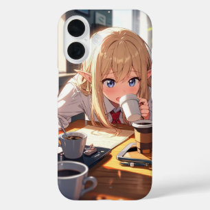Coques iPhone 16 Café Mishap Elf