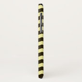 Coques Case-Mate iPhone Café Mocha Cream Chevrons neutres (Dos/Gauche)