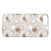 Coques Case-Mate iPhone Café, motif doux (Dos (Horizontal))
