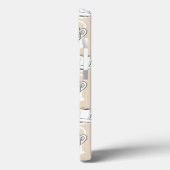 Coques Case-Mate iPhone Café, motif doux (Verso / Gauche)
