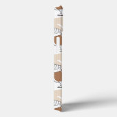 Coques Case-Mate iPhone Café, motif doux (Verso / Droite)