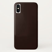 Coques Case-Mate iPhone Café noir (Dos)