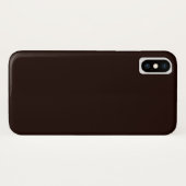 Coques Case-Mate iPhone Café noir (Dos (Horizontal))