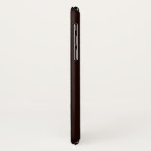Coques Case-Mate iPhone Café noir (Dos/Gauche)