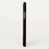 Coques Case-Mate iPhone Café noir (Dos/Droite)