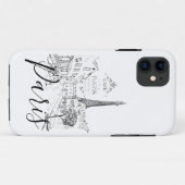 Coques Case-Mate iPhone Café Paris (Dos (Horizontal))