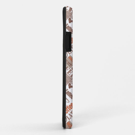 Coques Case-Mate iPhone Café préféré (Dos/Droite)