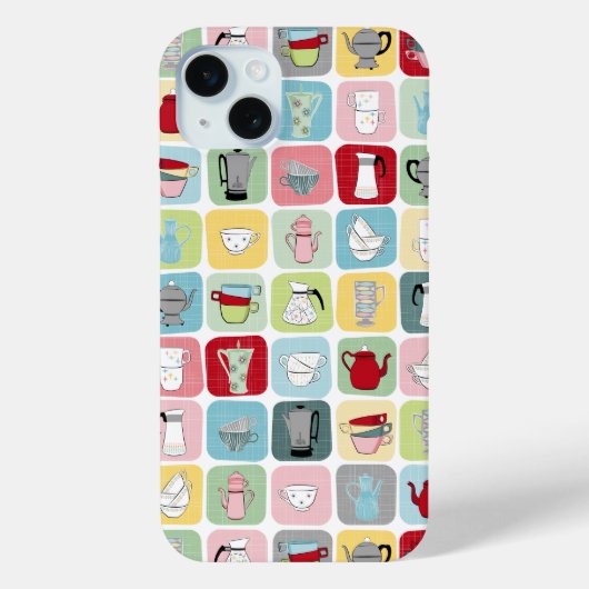 Coques Case-Mate iPhone Café rétro (Verso)