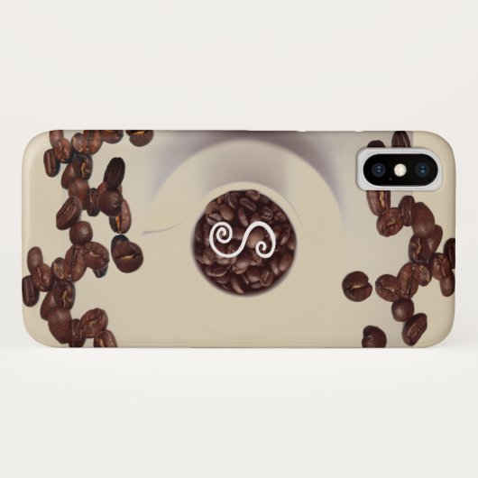 Coques Case-Mate iPhone Café tasse café café (Dos (Horizontal))
